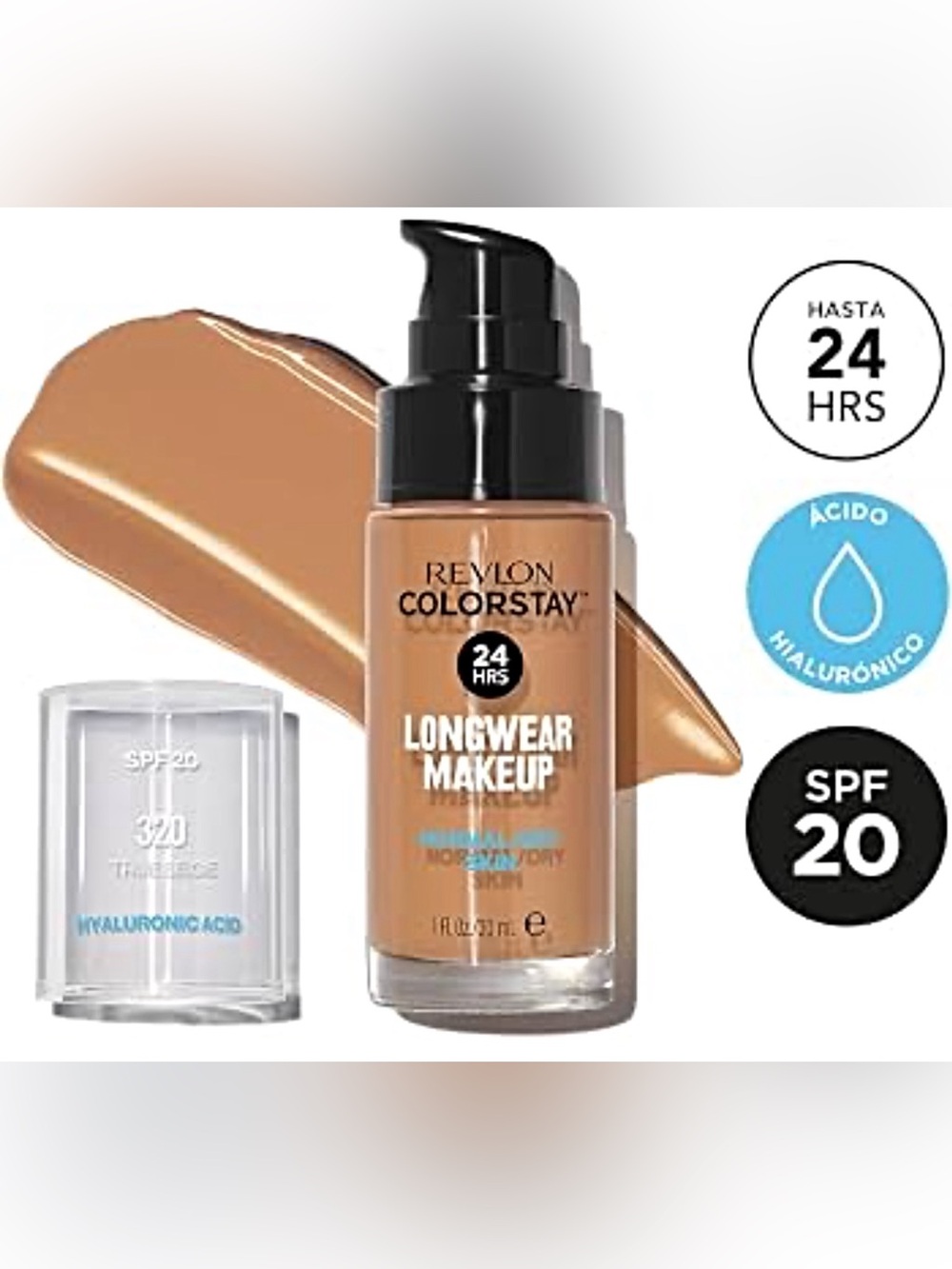 🆕 Revlon ColorStay Longwear Makeup Foundation - Medium Deep Warm Tone